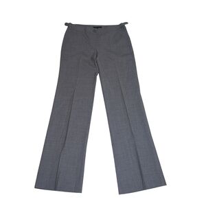 Gray Wide-Leg Women's Pants